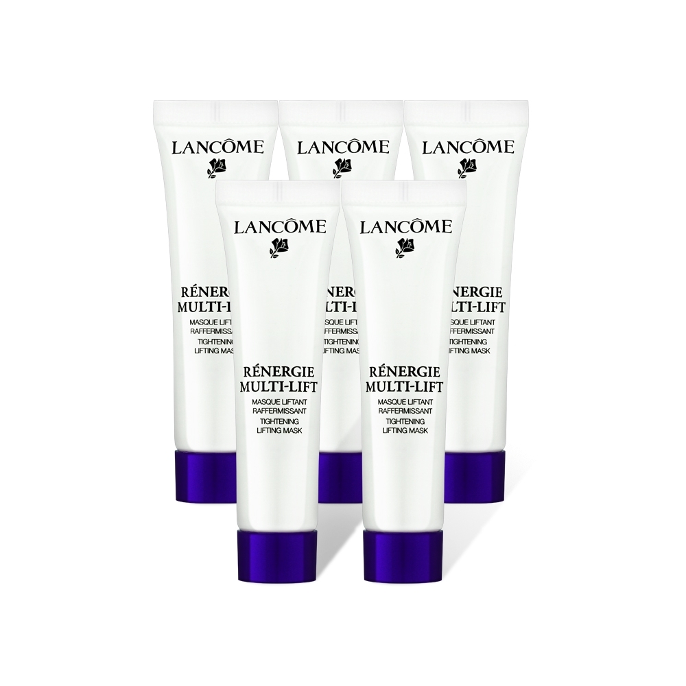 LANCOME 蘭蔻 超緊顏5D太空乳霜面膜 15mlX5