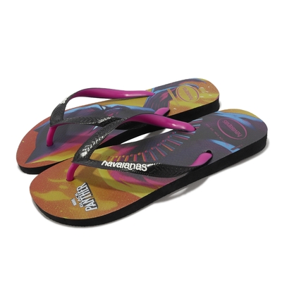 Havaianas 拖鞋 Top Marvel 男鞋 紅 藍 Black Panther 漫威 黑豹 人字拖 夾腳拖 41395110437U