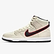 Nike SB DUNK HIGH PRO PRM男休閒鞋-米紅-DO9394100 product thumbnail 1