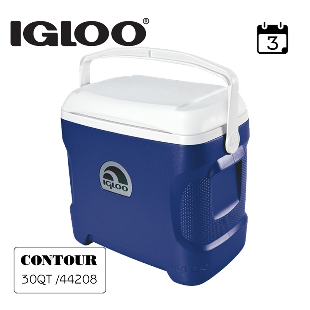 【IGLOO】CONTOUR系列30QT冰桶44642(44643) 藍色