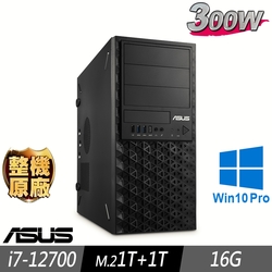 ASUS 華碩 12代繪圖先鋒工作站 i7-12700/16G/M.2-1TB+1TB/W10P