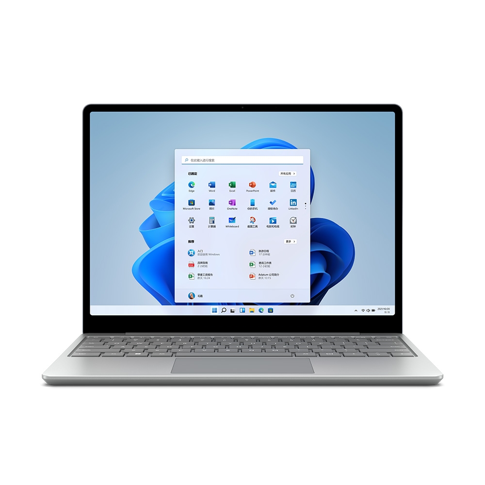 微軟Surface Laptop Go 2 12.4吋(i5/8G/128G白金)8QC-00018