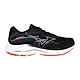 MIZUNO WAVE RIDER 27 SW 女慢跑鞋-4E-寬楦 J1GD230672 黑灰紅 product thumbnail 1