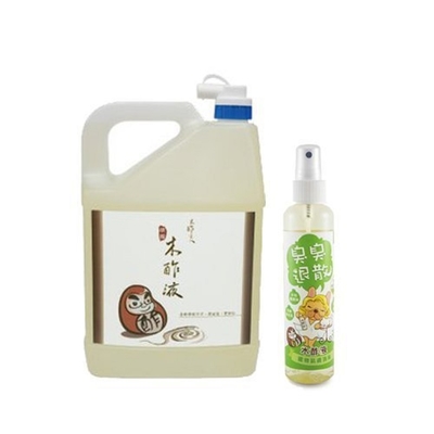 DAWOKO木酢達人-木酢液-大窩口蒸餾木醋液 4900ml+木酢液150g (DA-04)(下標2件+贈送泰國寵物喝水神仙磚)