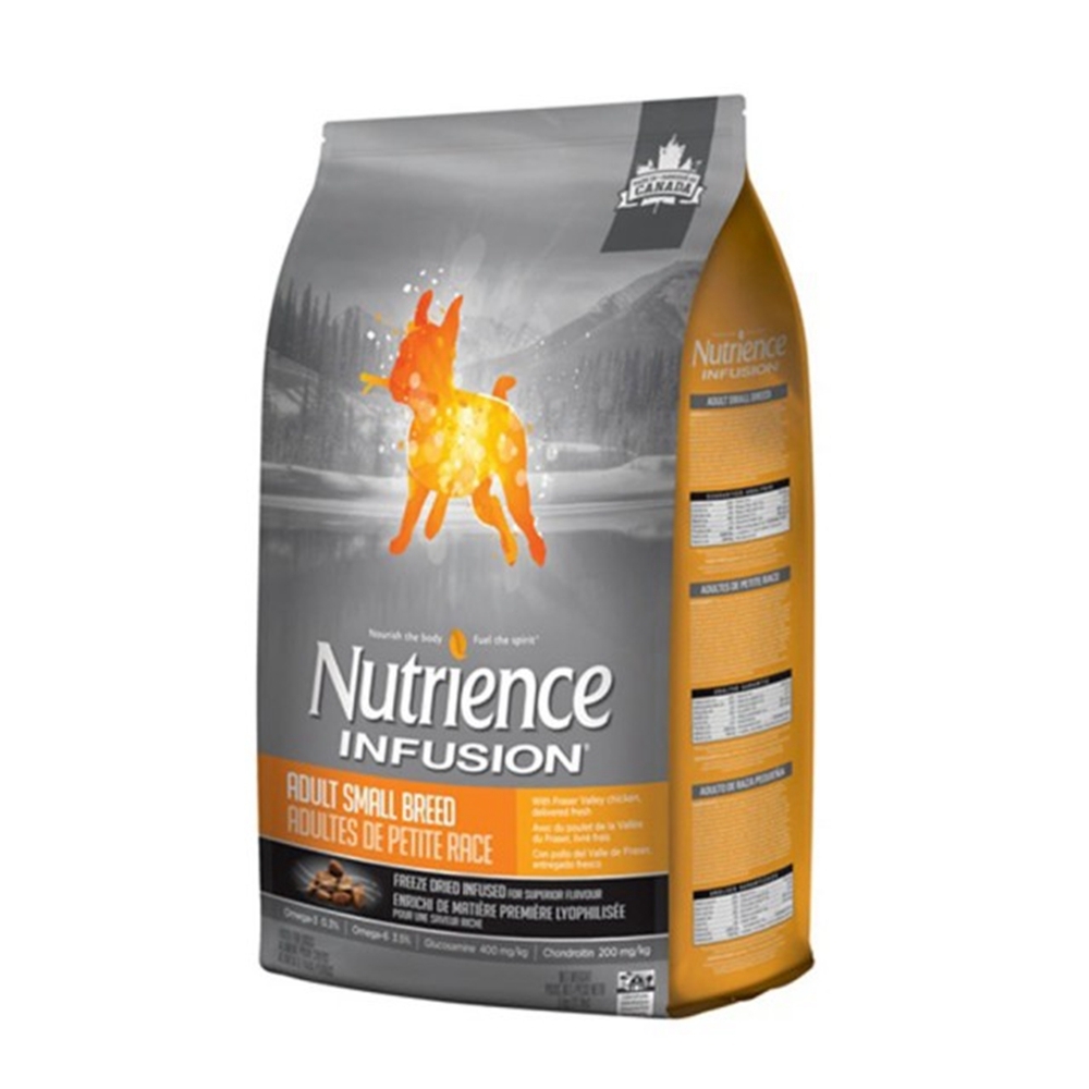 加拿大Nutrience紐崔斯INFUSION天然糧系列-小型成犬雞肉 2.27kg(5lbs) (NT-I6086) 兩包組