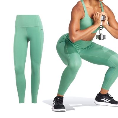 Adidas W Training Optime Power 7/8 Leggings 女 綠 瑜珈 束褲 IT6747