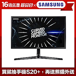 Samsung C24RG50FQC 24型VA曲面電競螢幕