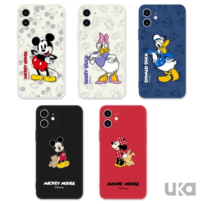 Disney 迪士尼 iPhone 12 6.1吋 迪士尼系列側邊印花全包矽膠保護殼(5款)