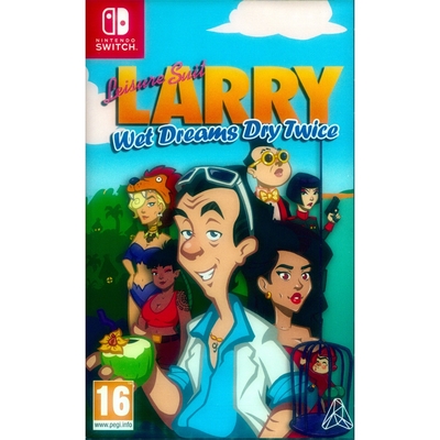 幻想空間：孤島精魂 Leisure Suit Larry Wet Dreams - NS Switch 中英文歐版