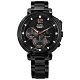 ALBA 酷勁耶誕限量款計時日期不鏽鋼手錶-鍍黑/46mm product thumbnail 1
