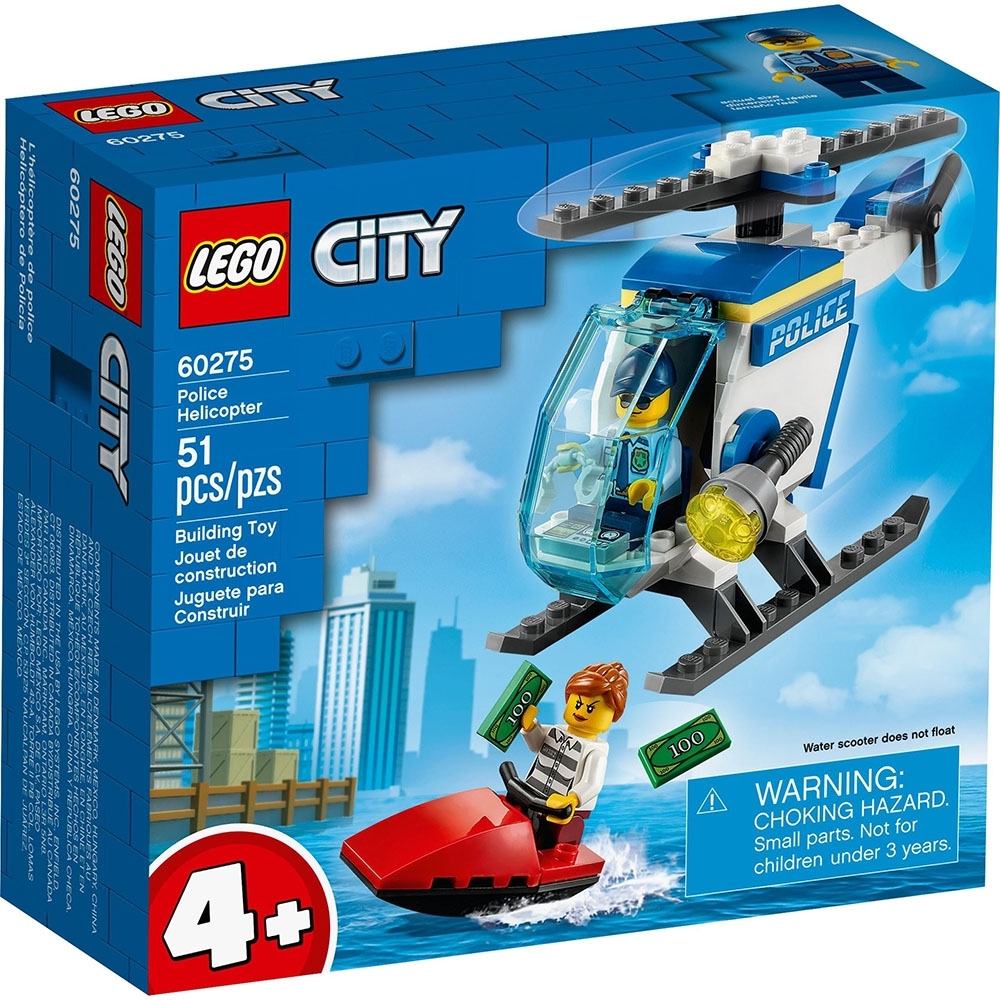 樂高LEGO 城市系列 - LT60275 警用直升機