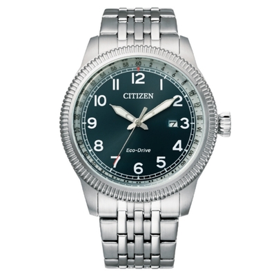 CITIZEN星辰 GENT S系列 光動能時尚腕錶 母親節 禮物 42.5mm/BM7480-81L