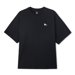 CONVERSE SNEAKER PATCH BACK HIT TEE 短袖上衣 男 黑