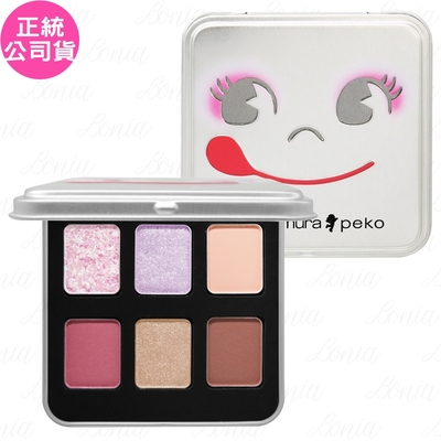 shu uemura 植村秀 x peko限量聯名彩妝 莓果棒棒糖6色眼影盤(1.0g*6)(公司貨)