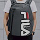 FILA 經典大LOGO後背包-灰色 product thumbnail 1