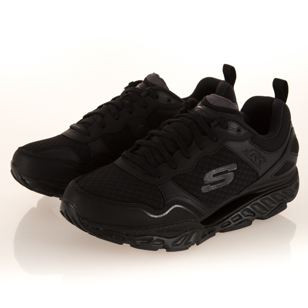 SKECHERS 慢跑鞋 (男) 跑步系列 SRR - 999124BBK