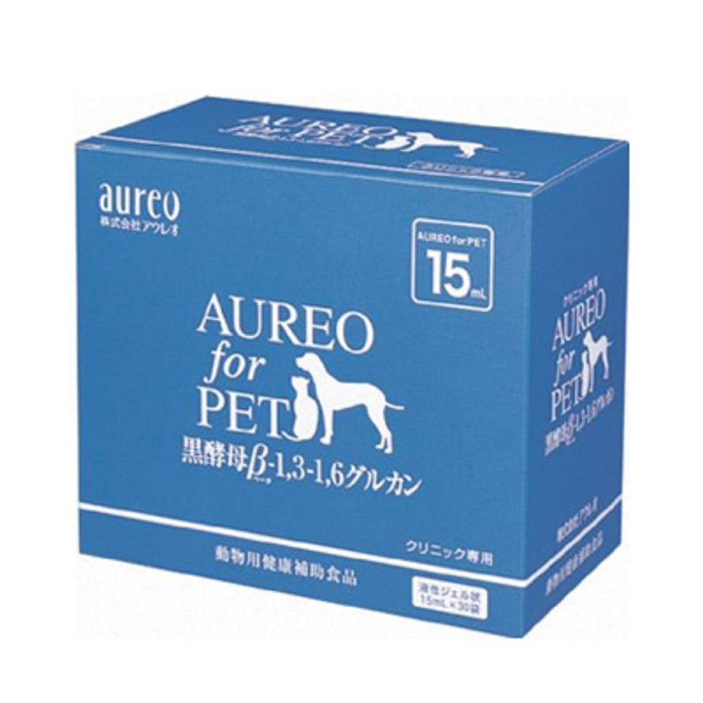 日本Aureo黑酵母(寵物用口服液) 450ml(15ml袋x30包)(購買第二件贈送寵物零食x1包)