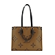 二手品 Louis Vuitton OnTheGo MM 帆布手提/肩背包(M45321-棕) product thumbnail 1