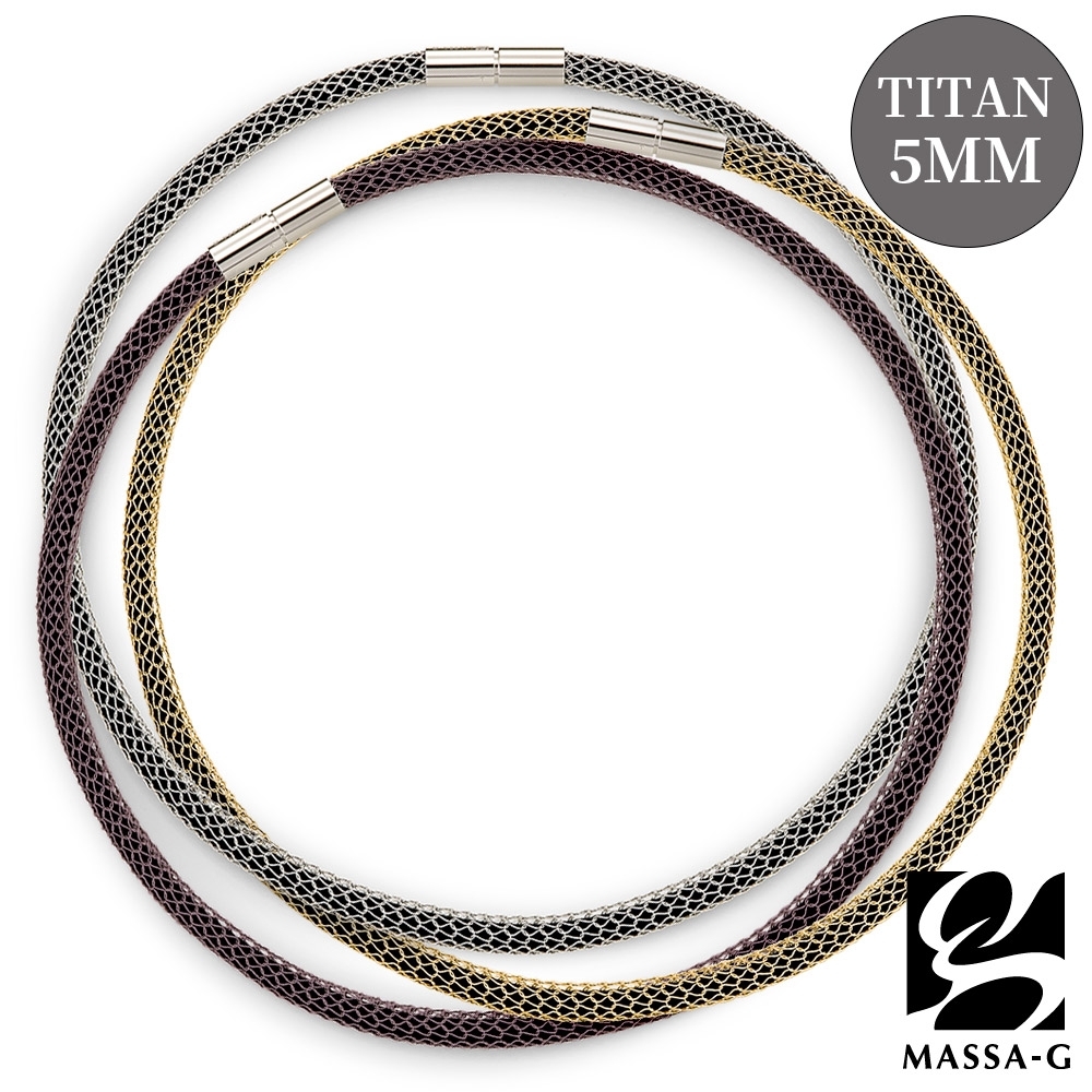 MASSA-G Titan X1 5mm超合金鍺鈦項鍊