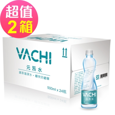 【VACHI元炁水】鎂顏海洋深層水1200ppm x48瓶(500ml/瓶)