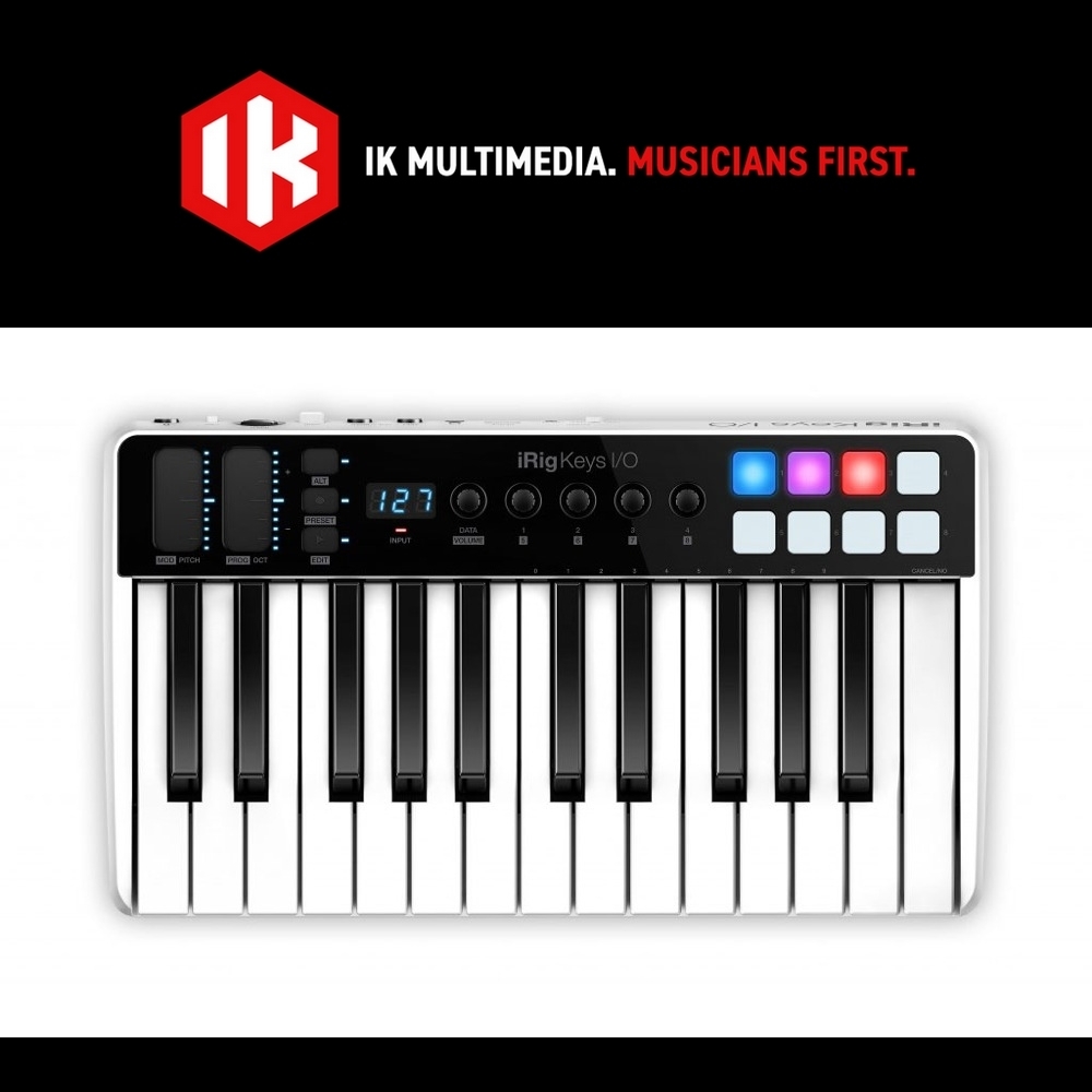 『IK Multimedia』iRig Keys I/O 25數位控制鍵盤 / 公司貨 | 其他錄音設備 | Yahoo奇摩購物中心