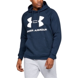 UNDER ARMOUR UND 男性 長袖連帽T恤 藍色 1482