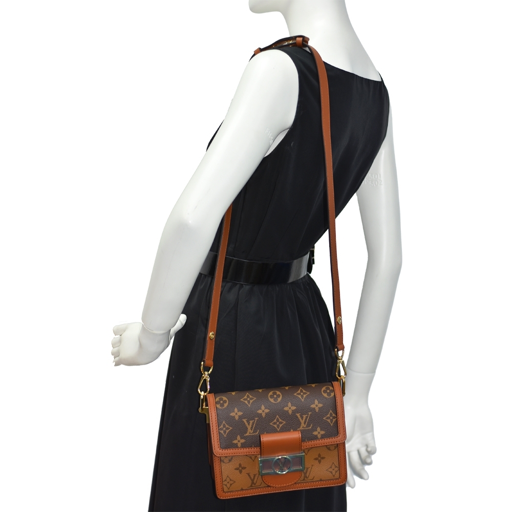 Louis Vuitton Mini Dauphine-Monogramed-M44580