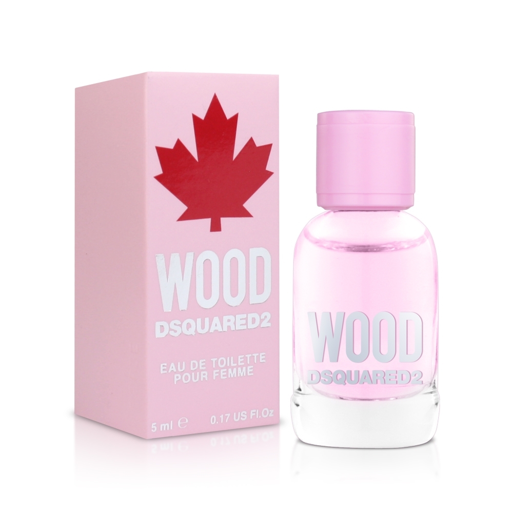 DSQUARED2 WOOD 天性女性淡香水小香5ml