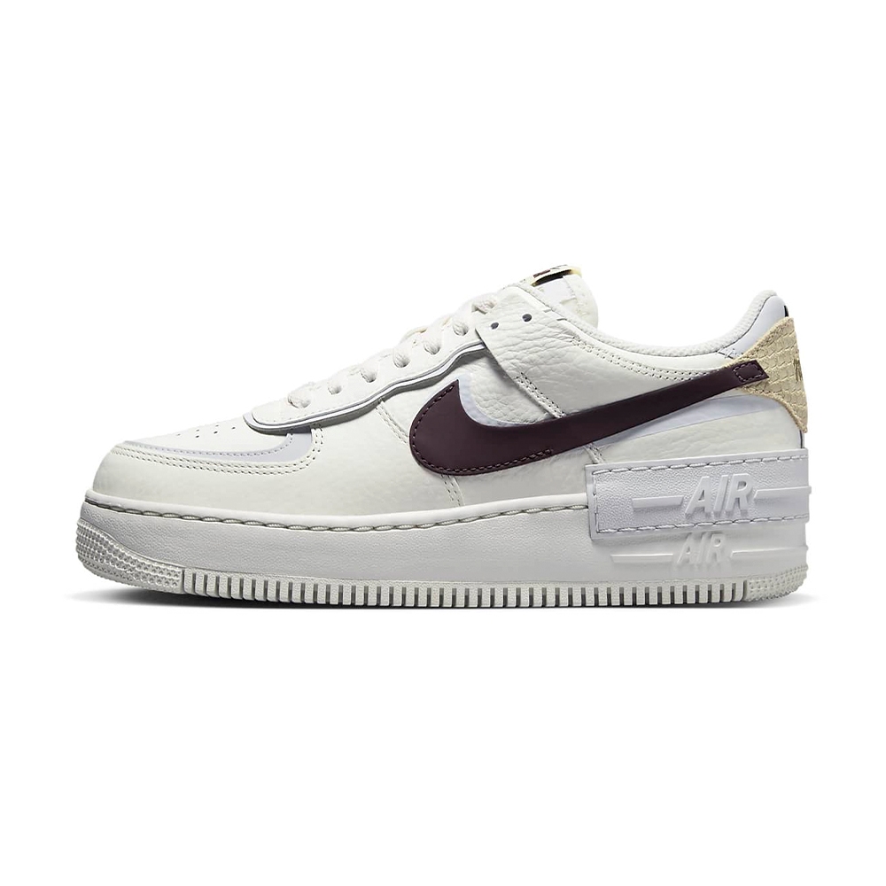 Nike Air Force 1 Shadow 女鞋白色厚底解構鴛鴦雙勾運動休閒鞋FD0804