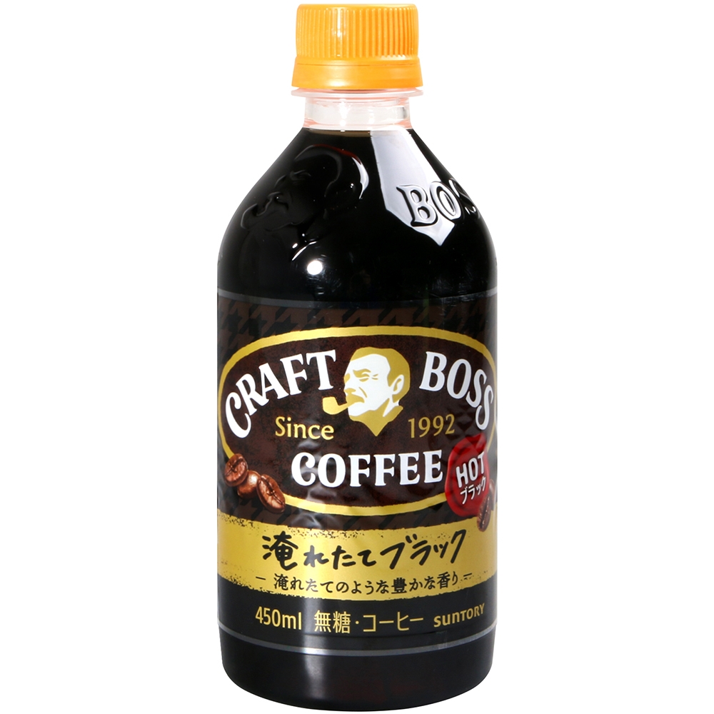 SUNTORY Boss咖啡-Black(450ml)