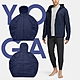 Nike 外套 YOGA Dri-FIT 深藍 男款 瑜珈 吸濕 快乾 排汗 運動 透氣 露指 訓練 CU6261-410 product thumbnail 1