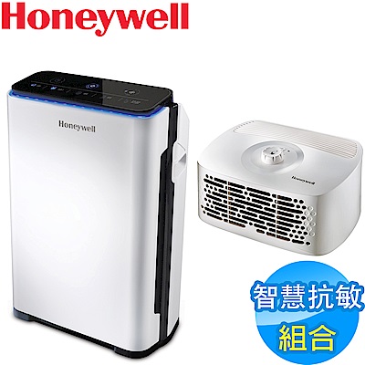 美國Honeywell 智慧抗敏清淨機HPA710WTW+個人用清淨機HHT270WTWD1