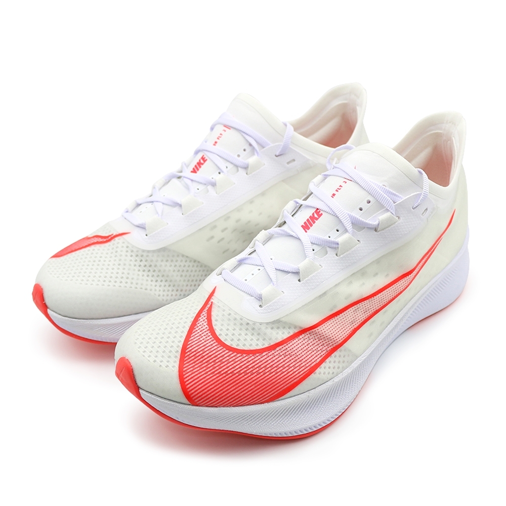 Nike ZOOM FLY 3 男 跑步鞋 白(AT8240101)
