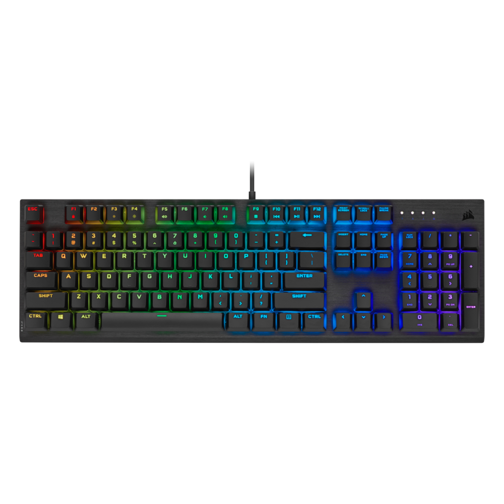 【CORSAIR海盜船】K60 RGB PRO 機械式電競鍵盤/VIOLA軸/中文/RGB/CH-910D019-TW