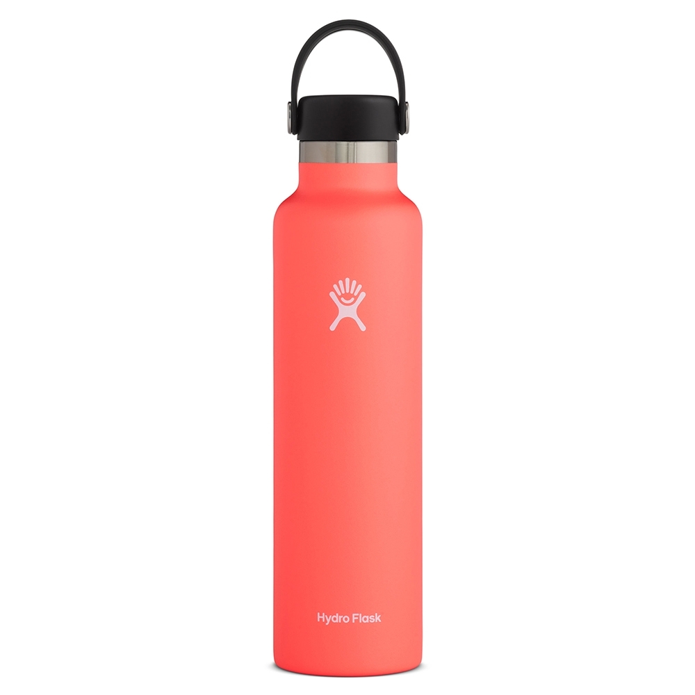 美國Hydro Flask 真空保冷/熱 標準口鋼瓶710ml 木槿橘