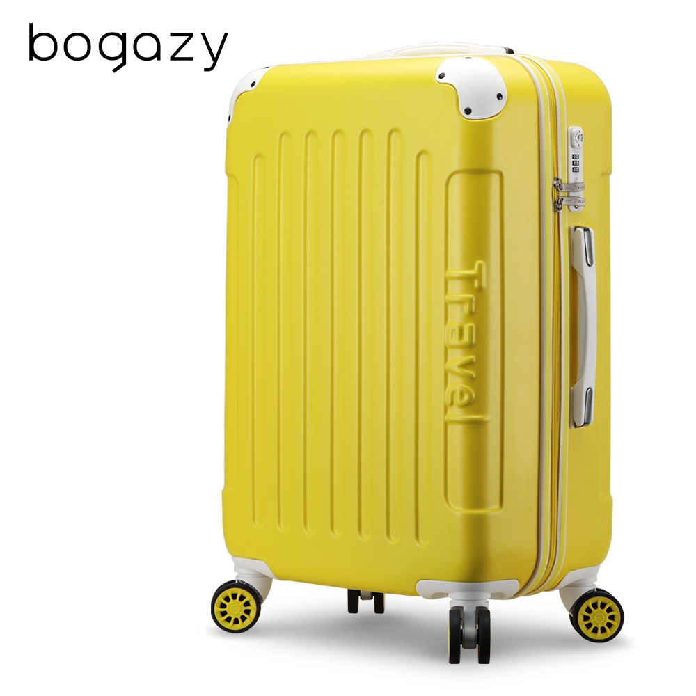 Bogazy  繽紛蜜糖29吋霧面行李箱(繽紛黃)