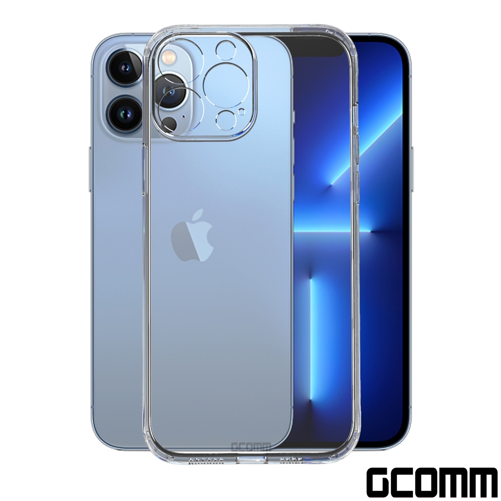 GCOMM iPhone 13 Pro Max 清透圓角防滑邊保護套 Round Edge
