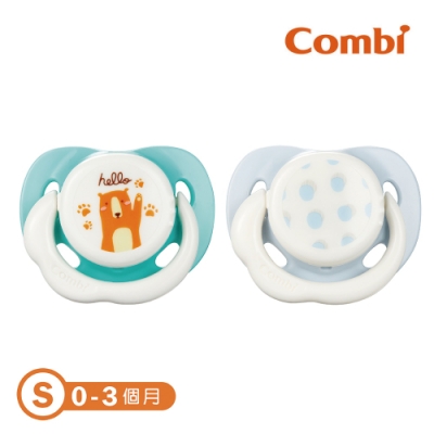 【Combi】Smile 極淨日用安撫奶嘴 二入組