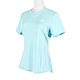 Skechers Shirts [P221W001-00ZW] 女 T恤 短袖 棉質 舒適 吸溼 排汗 透氣 水藍 product thumbnail 1