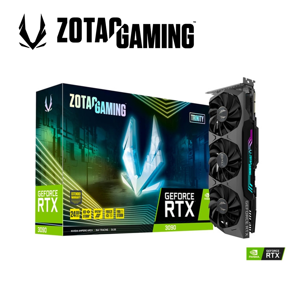 ZOTAC GAMING RTX 3090 Trinity-24G(ZT-A30900D-10P) 顯示卡