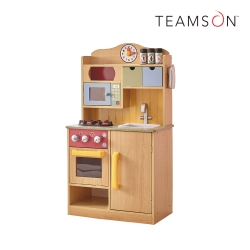 (領劵再折)[雙11限定34折]Teamson 佛羅倫斯木製玩具廚房(2色)