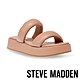 STEVE MADDEN-BOSSANOVA 胖胖雙帶厚底拖鞋-杏色 product thumbnail 1