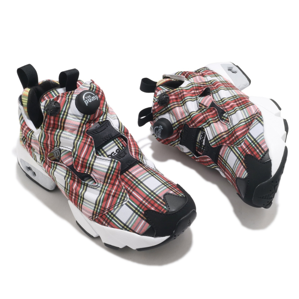 Reebok 休閒鞋Instapump Fury OG 女鞋經典款充氣科技聯名Xgirl 穿搭白