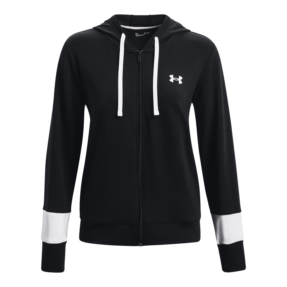 【UNDER ARMOUR】UA 女 Rival Terry 外套_1370941-001