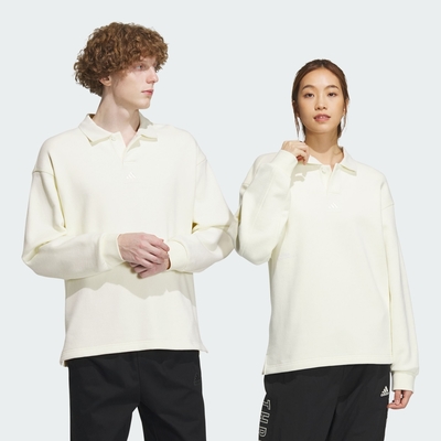 adidas 上衣 男款 長袖上衣 POLO衫 運動 亞規 ST FL LS POLO 白 IT3973 (S2291)