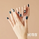 KISS New York-Press&Go頂級光療指甲貼片-碧璽大理紋(KPNS22K) product thumbnail 2