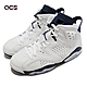 Nike 喬丹鞋 Air Jordan 6 Retro 男鞋 白 午夜藍 AJ6 經典 6代 CT8529-141 product thumbnail 1