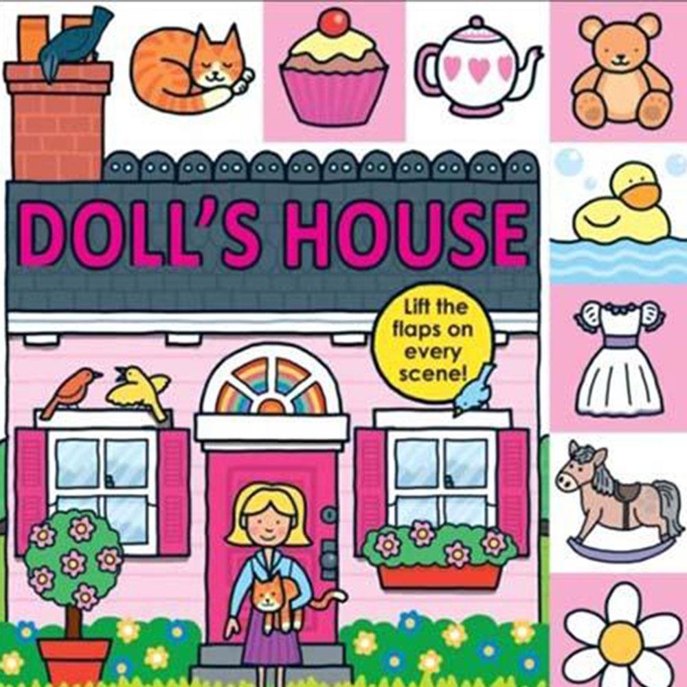 Doll's House 娃娃屋硬頁翻翻操作書(英國版)