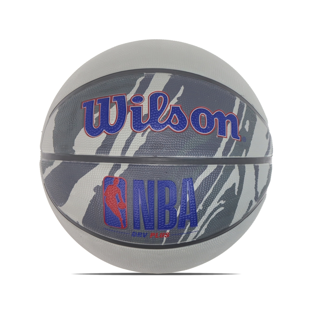 Wilson NBA NO 7 DRV Plus 灰 火紋系列 橡膠 室外 籃球 WTB9202XB07