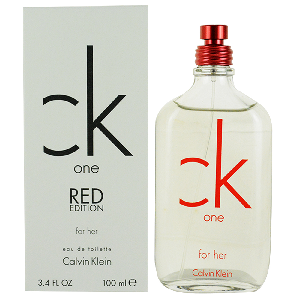 Calvin Klein CK One RED 女性淡香水100ml (TESTER)